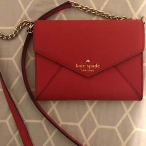Kate Spade red cedar street Monday purse